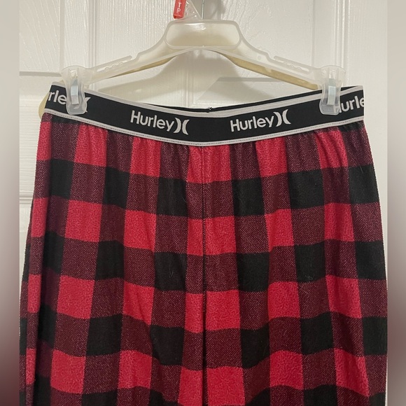 Hurley Plaid flannel pajama or leisure pants - Picture 2 of 4